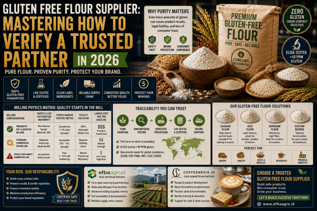 Gluten Free Flour Supplier: Mastering How to Verify a Trusted Partner in 2026