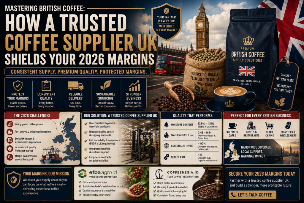 Mastering British Coffee: How a Trusted Coffee Supplier UK Shields Your 2026 Margins