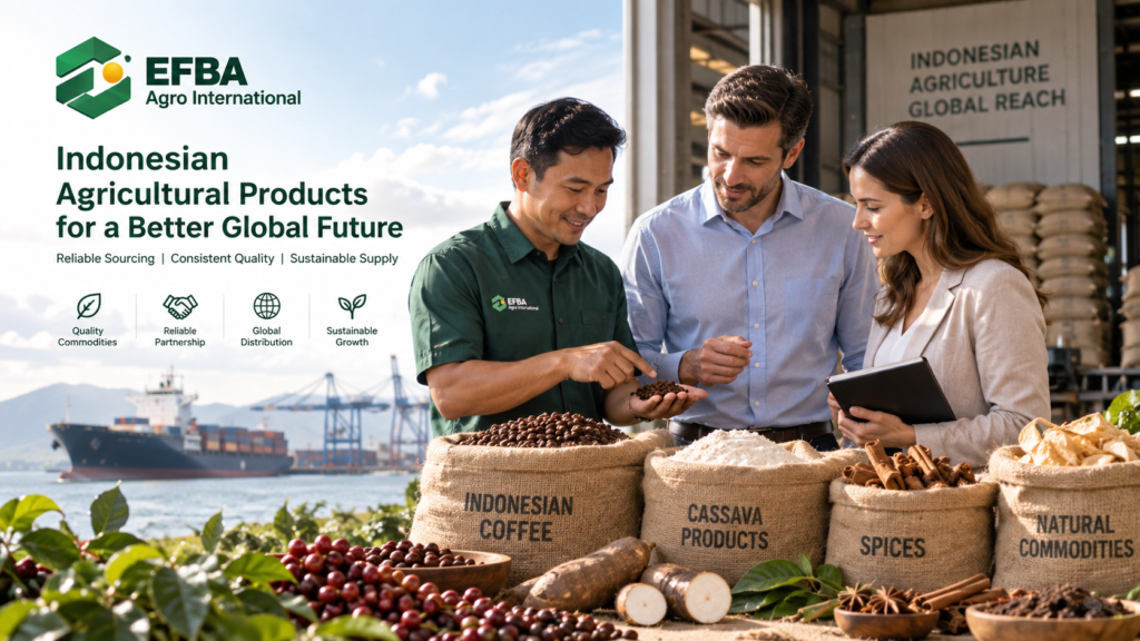 agricultural supplier Indonesia for global buyers