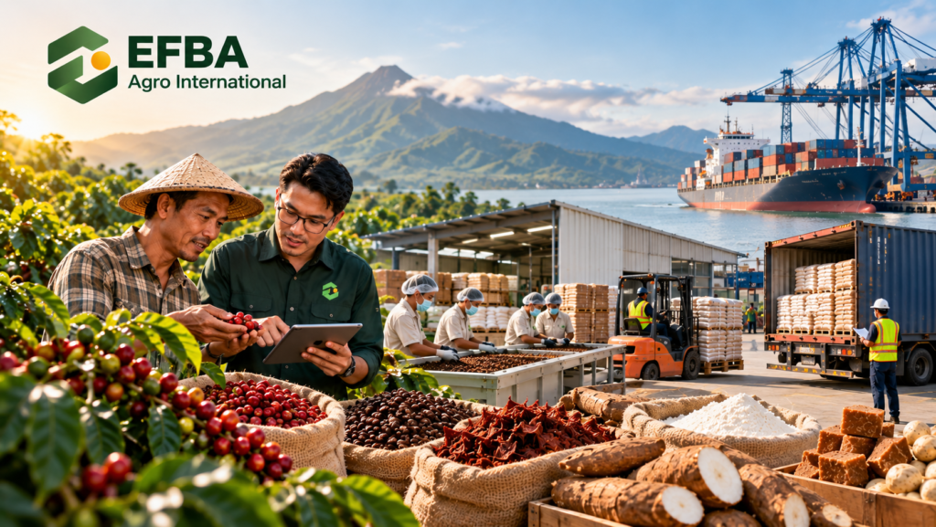 Indonesia commodity supply chain