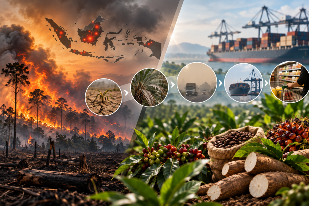 Indonesia forest fires agriculture