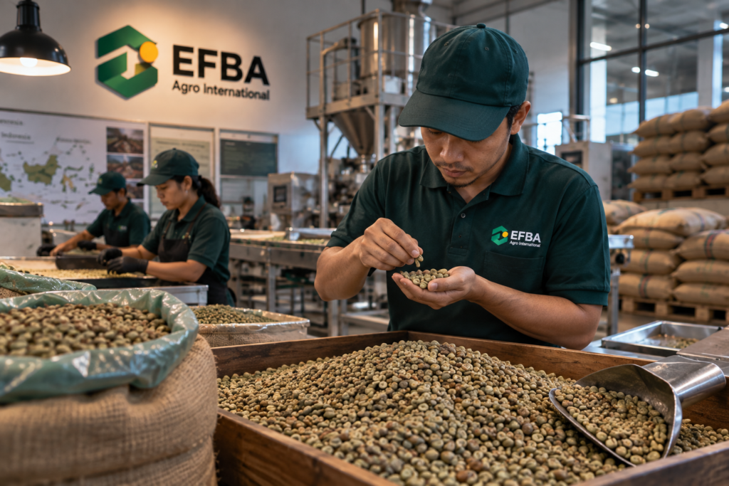 Indonesian Arabica coffee