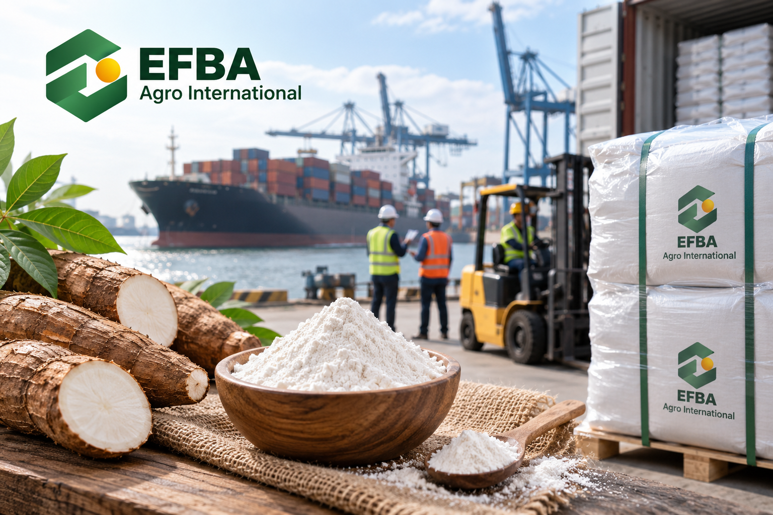 tapioca flour exporter Indonesia