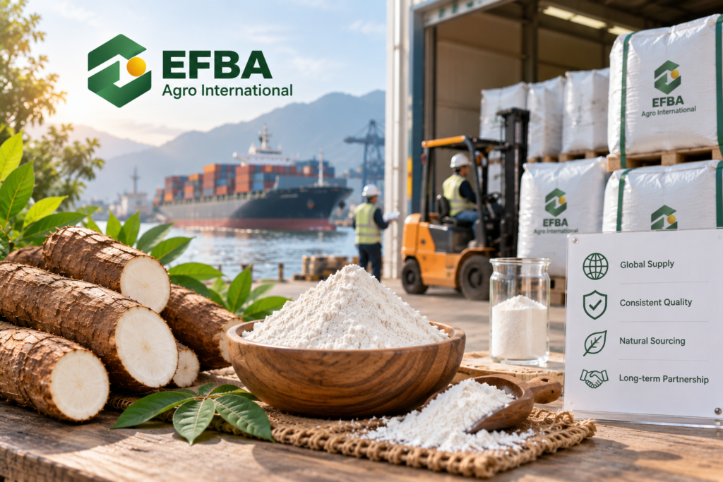 tapioca flour exporter Indonesia