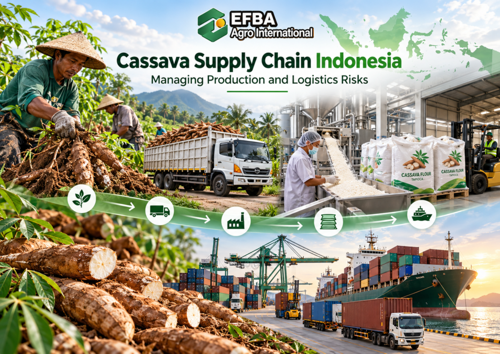 cassava supply chain Indonesia