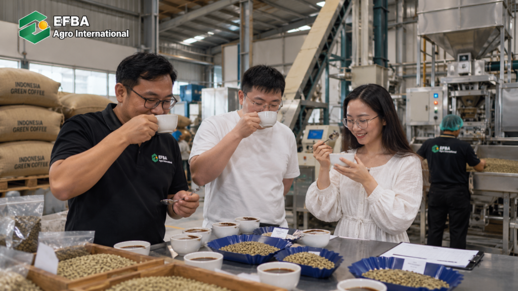 Indonesian green coffee exporter