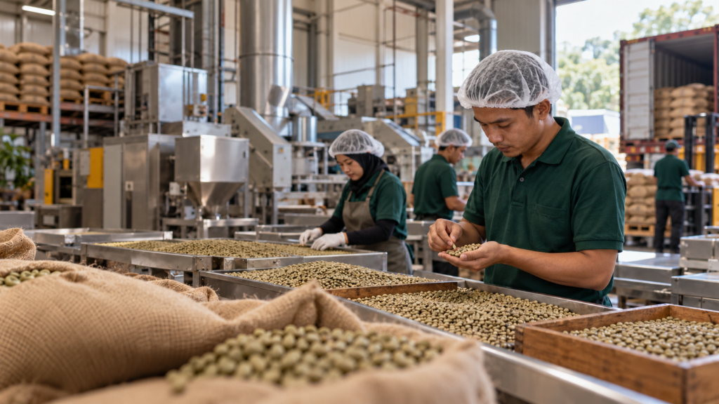 Indonesian coffee exporter